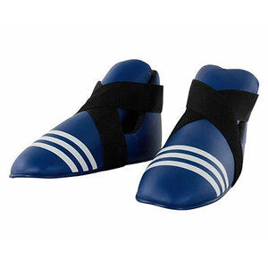 Adidas Wako Kickboxnings Fotskydd blå