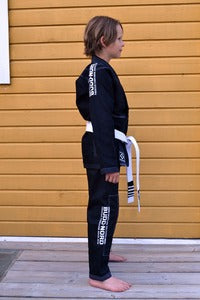 Budo-Nord BJJ Dräkt Aprendiz Svart - Kids